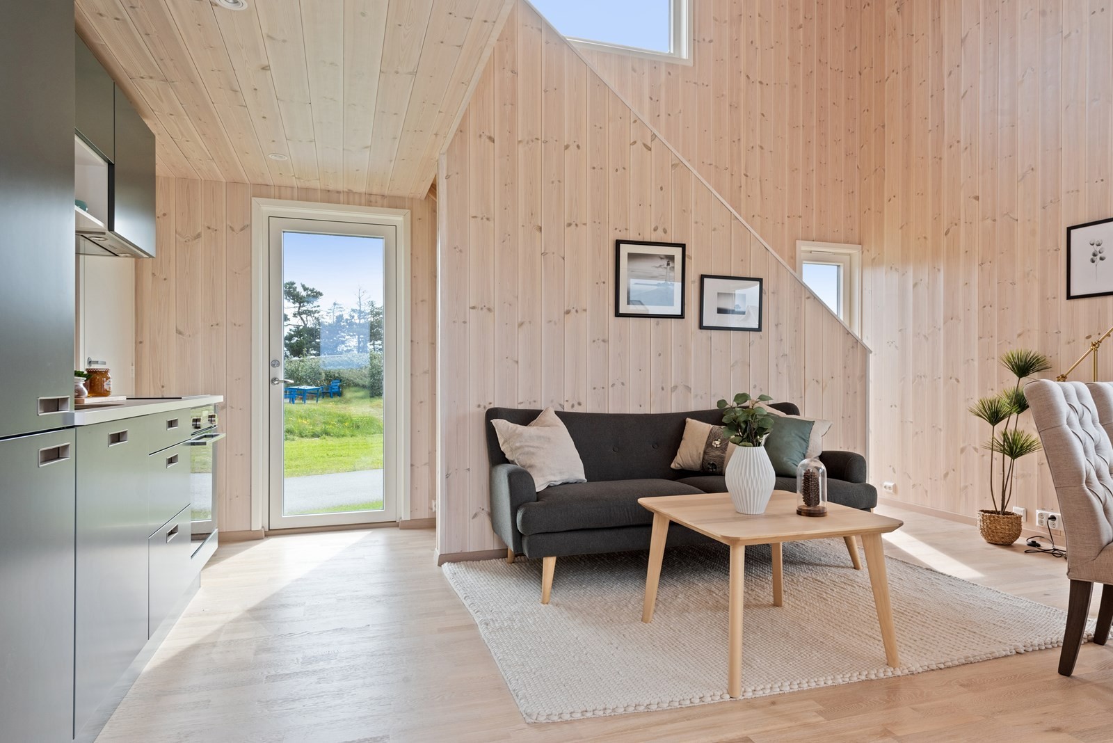 beach shack interior