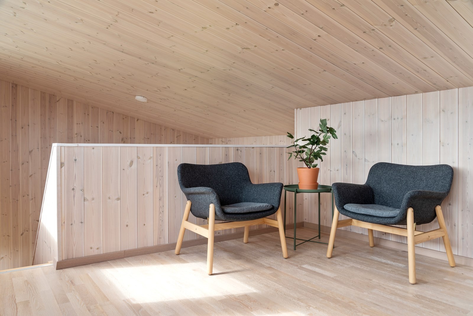 beach shack interior