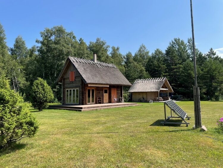 Log house in Harilaid.