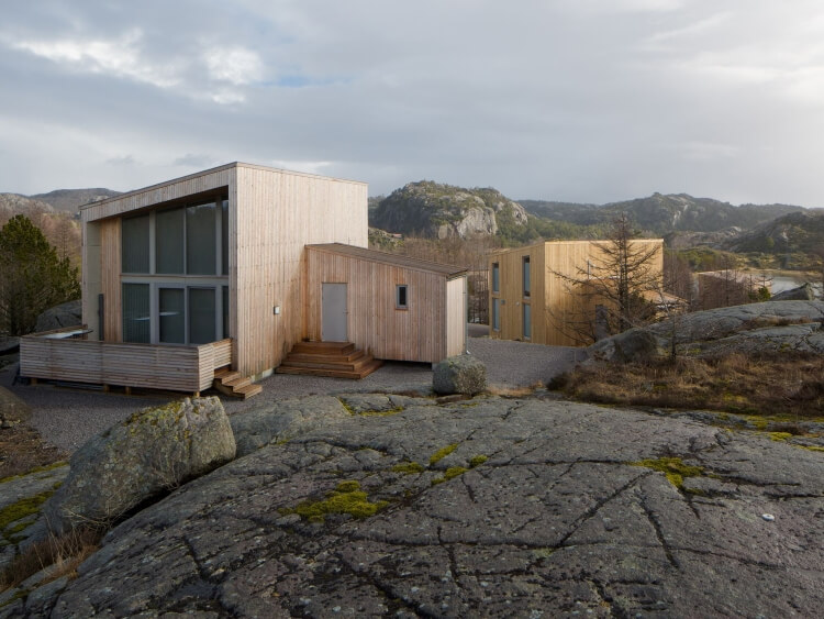 Ogna camp houses- modular design units.